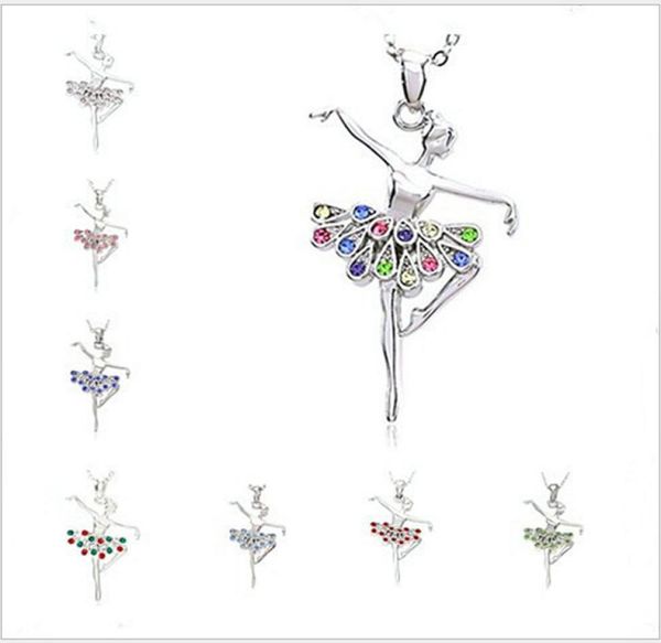 crystal necklaces christmas dancing ballerina dancer crystal ballet dance pendant necklace charm gros collier femme jewellery wome5808923, Silver
crystal necklaces christmas dancing ballerina dancer crystal ballet dance pendant necklace charm gros collier femme jewellery wome5808923, Silver