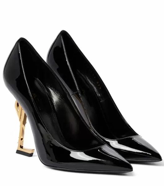 designer sandal high heels dress shoes sandals pumps 110mm leather pump luxury brands white patent pointed toe thin heeled, Black
designer sandal high heels dress shoes sandals pumps 110mm leather pump luxury brands white patent pointed toe thin heeled, Black