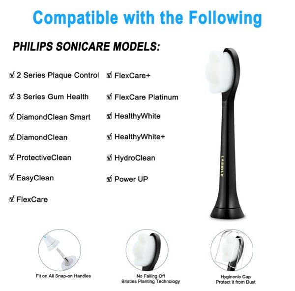 replacement toothbrush heads upgraded quality and compatible with all philips sonicare screwon electric toothbrushes 10 pack8631626
replacement toothbrush heads upgraded quality and compatible with all philips sonicare screwon electric toothbrushes 10 pack8631626
