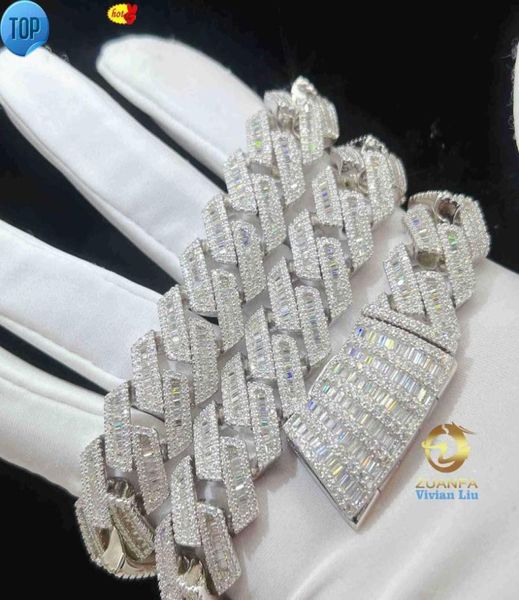 15mm 18mm 19mm hip hop fine jewelry baguette diamond men necklace sterling silver fully vvs moissanite luxury cuban link chain3993089
15mm 18mm 19mm hip hop fine jewelry baguette diamond men necklace sterling silver fully vvs moissanite luxury cuban link chain3993089
