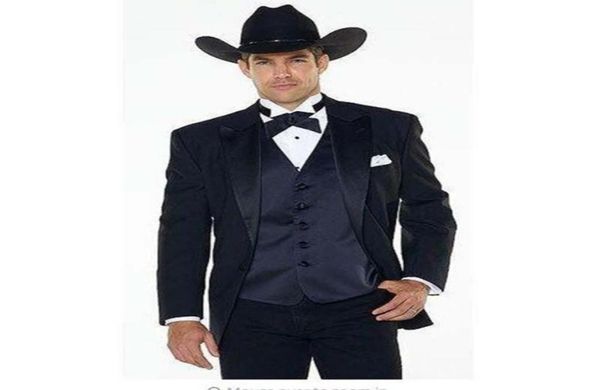 jakcetpantsvest notch lapel western cowboy style mens suit black groom wear tuxedos man wedding suits for men ym9628689, Black;gray
jakcetpantsvest notch lapel western cowboy style mens suit black groom wear tuxedos man wedding suits for men ym9628689, Black;gray