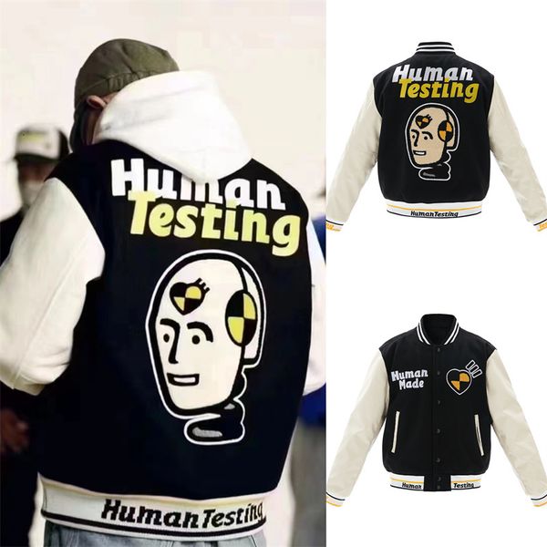mens jackets human made star of the same style embroidery baseball uniforms highquality 1 jacket 230726, Black;brown
mens jackets human made star of the same style embroidery baseball uniforms highquality 1 jacket 230726, Black;brown