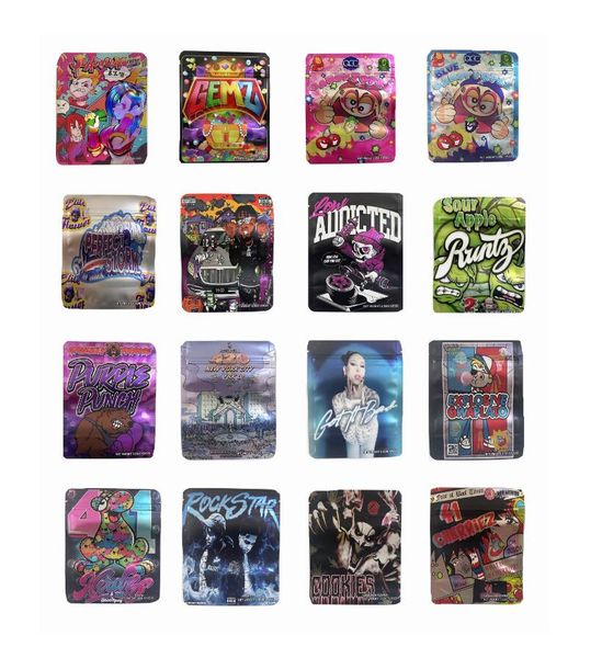wholesale packing bags super maz 10design hologram gumbo cake edibles package packaging mylar 3.5 gram zipper for cherry gelato he othgo
wholesale packing bags super maz 10design hologram gumbo cake edibles package packaging mylar 3.5 gram zipper for cherry gelato he othgo