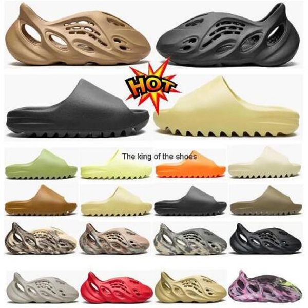 eur46 slippers foam runners designer slide for women shoes flip flops orange desert bone brown luxury sandals blue onyx glow green men woman, Black
eur46 slippers foam runners designer slide for women shoes flip flops orange desert bone brown luxury sandals blue onyx glow green men woman, Black