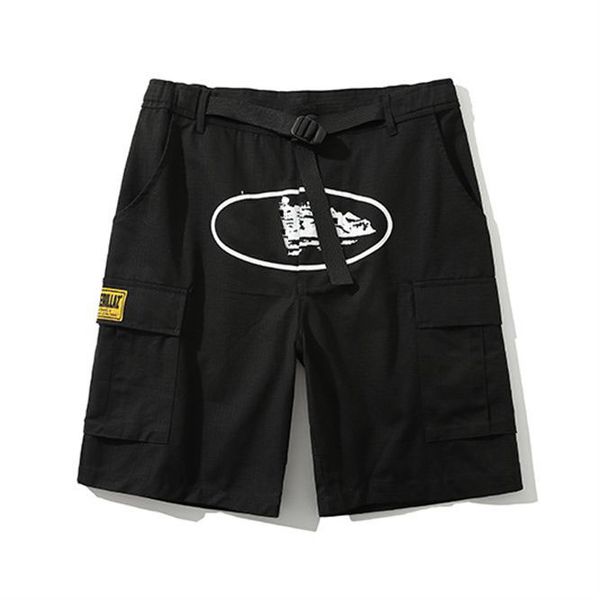 casual men's shorts trendy street hip hop overalls high street loose casual multi-pocket shorts for men, White;black
casual men's shorts trendy street hip hop overalls high street loose casual multi-pocket shorts for men, White;black