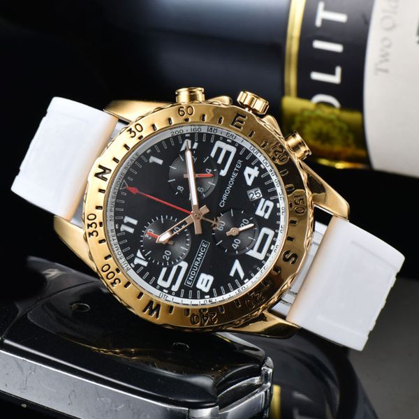 2023 six stitches luxury mens watches quartz endurance pro avenger chronograph watch brand designer clock rubber belt men holiday gifts, Slivery;brown
2023 six stitches luxury mens watches quartz endurance pro avenger chronograph watch brand designer clock rubber belt men holiday gifts, Slivery;brown