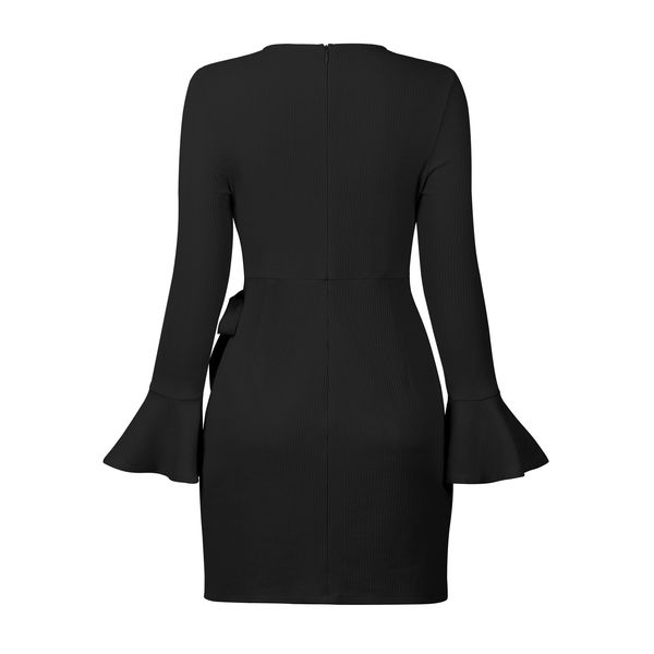 designer dress women designer skirtshort sleeve dresses stylish autumn trumpet flounces style haute couture dress long sleeve slim bow round, Black;gray
designer dress women designer skirtshort sleeve dresses stylish autumn trumpet flounces style haute couture dress long sleeve slim bow round, Black;gray