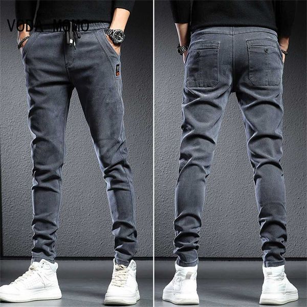 men's spring summer black gray cargo jeans streetwear denim jogger pants men baggy harem jean trousers cargo pants men jeans 230316 l23, Blue
men's spring summer black gray cargo jeans streetwear denim jogger pants men baggy harem jean trousers cargo pants men jeans 230316 l23, Blue