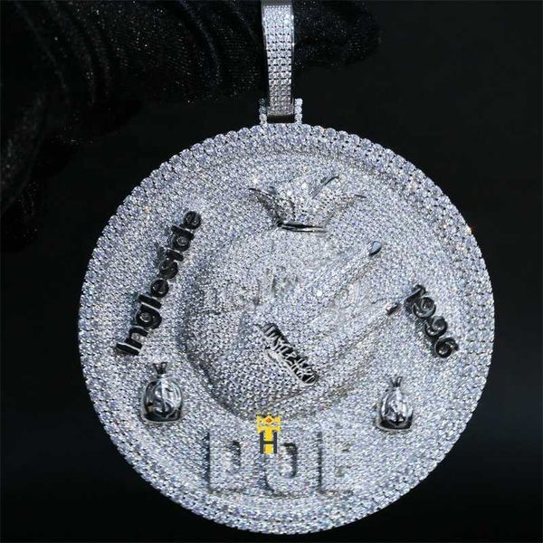 hip hop mens iced out pendant sterling silver moissanite diamond number name custom letter disc pendant
hip hop mens iced out pendant sterling silver moissanite diamond number name custom letter disc pendant