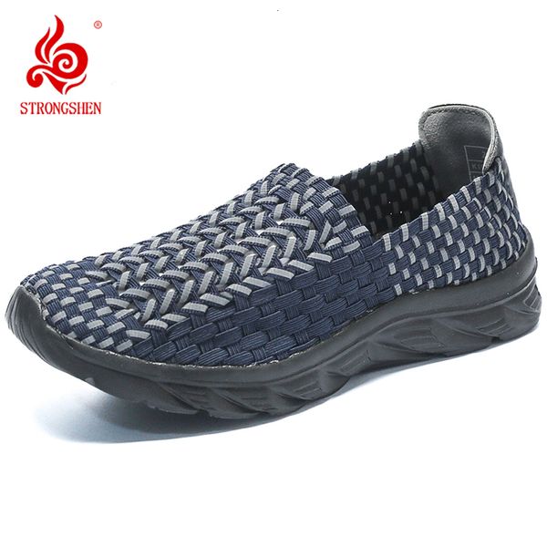 dress shoes strongshen summer men handmade casual breathable flats shallow woven walking slip on loafers zapatos de mujer 230726, Black
dress shoes strongshen summer men handmade casual breathable flats shallow woven walking slip on loafers zapatos de mujer 230726, Black