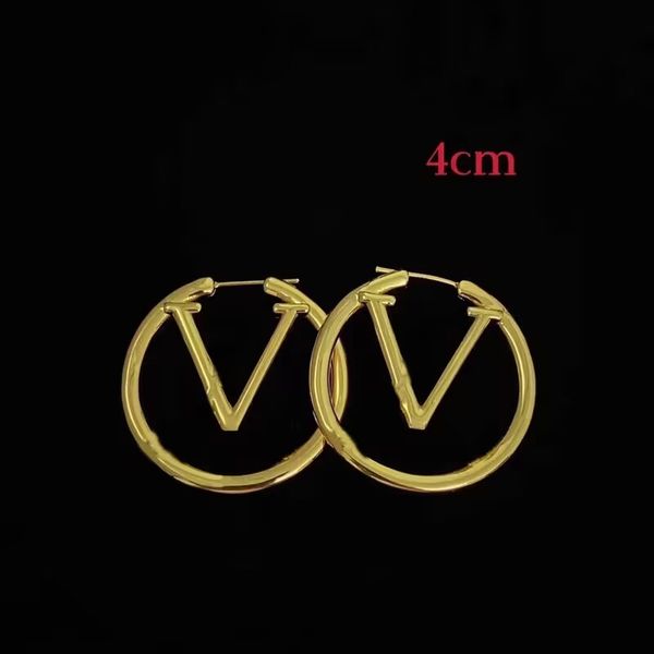 classic bride luxury big gold hoop earrings (4cm)for women lady orrous girls ear studs set designer jewelry earring valentine's day gif, Golden;silver
classic bride luxury big gold hoop earrings (4cm)for women lady orrous girls ear studs set designer jewelry earring valentine's day gif, Golden;silver