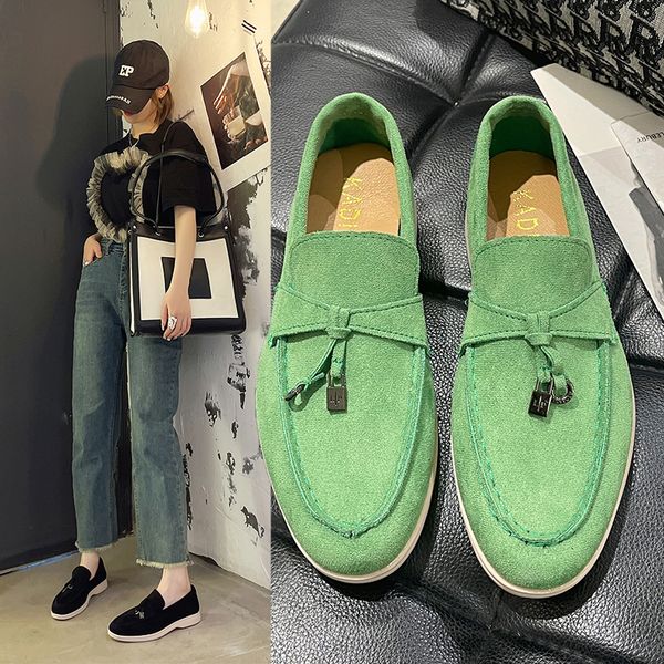 dress shoes designer womens luxury suede loafers flat mens driving sports casual walking 230725, Black
dress shoes designer womens luxury suede loafers flat mens driving sports casual walking 230725, Black