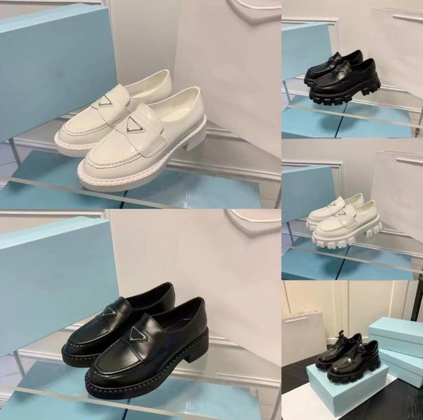 women dress shoes spring autumn designer leather shoes fashion thick-soled casual loafer shoes classic luxury brand women's flat shoe b, Black
women dress shoes spring autumn designer leather shoes fashion thick-soled casual loafer shoes classic luxury brand women's flat shoe b, Black