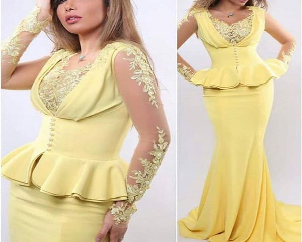 yellow evening dresses scoop neckline lace appliques pearls beading peplum long sleeve satin mermaid long evening gowns arabic7162805, Black;red
yellow evening dresses scoop neckline lace appliques pearls beading peplum long sleeve satin mermaid long evening gowns arabic7162805, Black;red