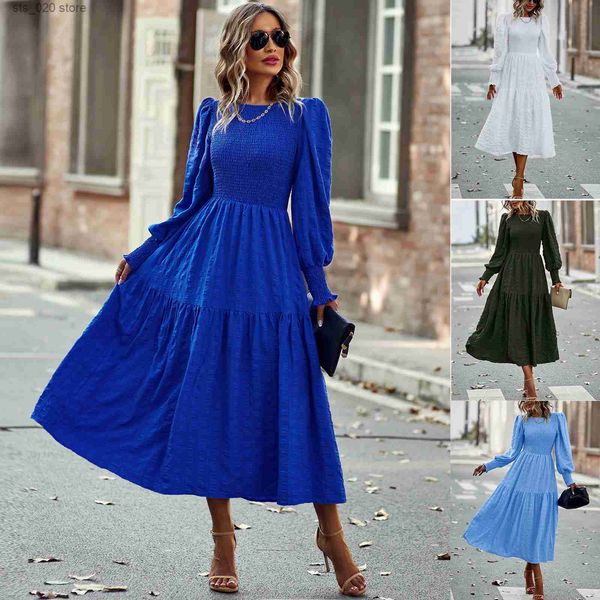 basic casual dresses fashionable large swing dress temperament casual mid length skirt t230727, Black;gray
basic casual dresses fashionable large swing dress temperament casual mid length skirt t230727, Black;gray