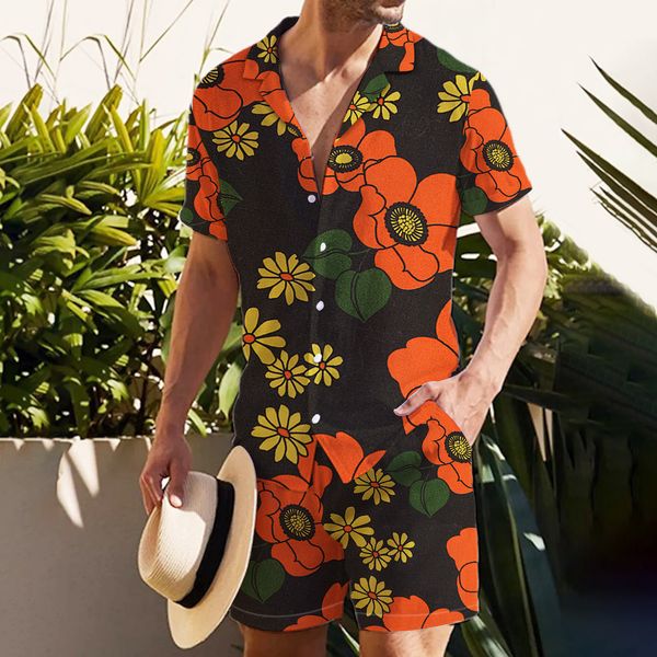men's tracksuits hawaiian shirt and shorts 3d floral printing casual tshirt set man resort style beachwear two piece suit harajuku clot, Gray
men's tracksuits hawaiian shirt and shorts 3d floral printing casual tshirt set man resort style beachwear two piece suit harajuku clot, Gray