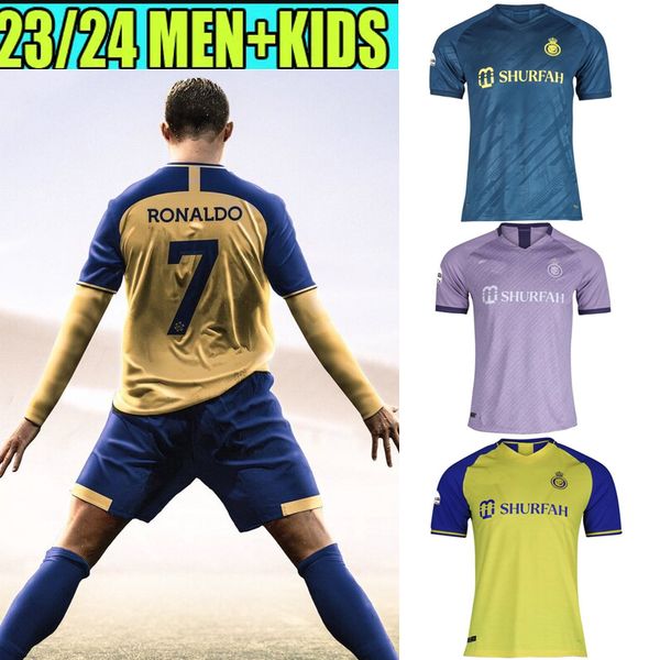 2023 2024 al nassr fc soccer jerseys ronaldo home fofana brozovic away 22 23 24 cr7 gonzalo martinez talisca ghislain vincent aboubakar men, Black;yellow
2023 2024 al nassr fc soccer jerseys ronaldo home fofana brozovic away 22 23 24 cr7 gonzalo martinez talisca ghislain vincent aboubakar men, Black;yellow