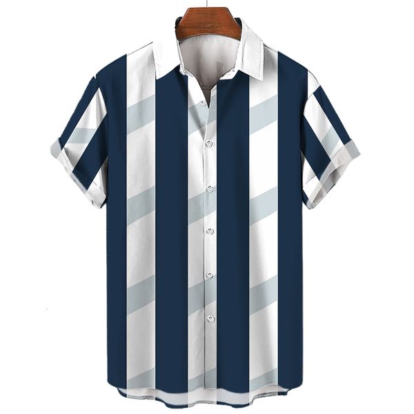 mens casual shirts camisas elegantes para hombre summer clothing stripes prints aloha short sleeve streetwear clothes for 230726, White;black
mens casual shirts camisas elegantes para hombre summer clothing stripes prints aloha short sleeve streetwear clothes for 230726, White;black