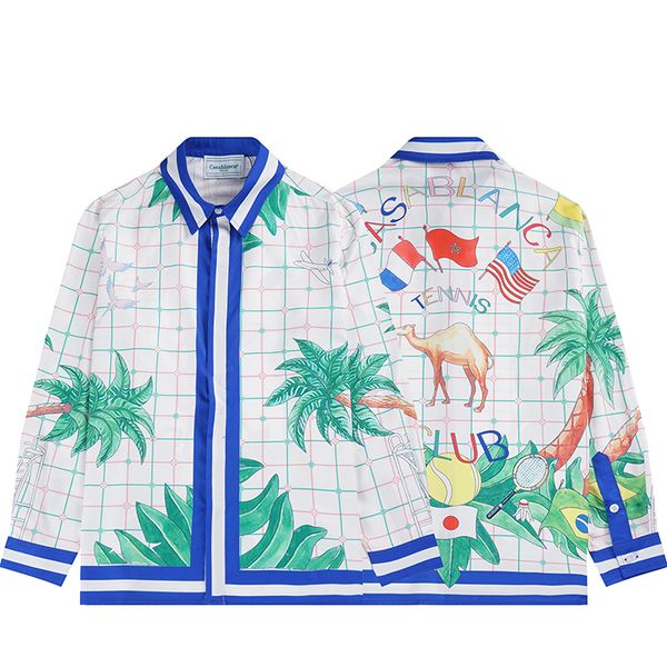 mens casual shirts america tennis club casablanca print harajuku sport men women hawaiian shirt 230726, White;black
mens casual shirts america tennis club casablanca print harajuku sport men women hawaiian shirt 230726, White;black
