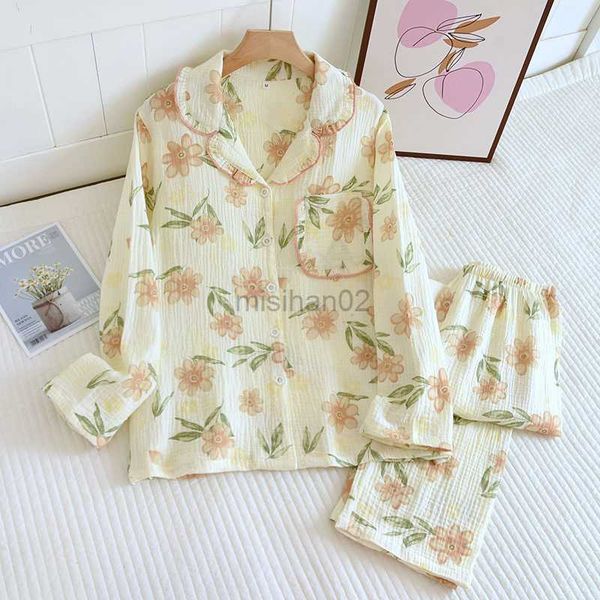 women's sleep lounge spring and autumn 2023 new women's pajama set cotton crepe long sleeve pants two piece cute sweet summer thin
women's sleep lounge spring and autumn 2023 new women's pajama set cotton crepe long sleeve pants two piece cute sweet summer thin