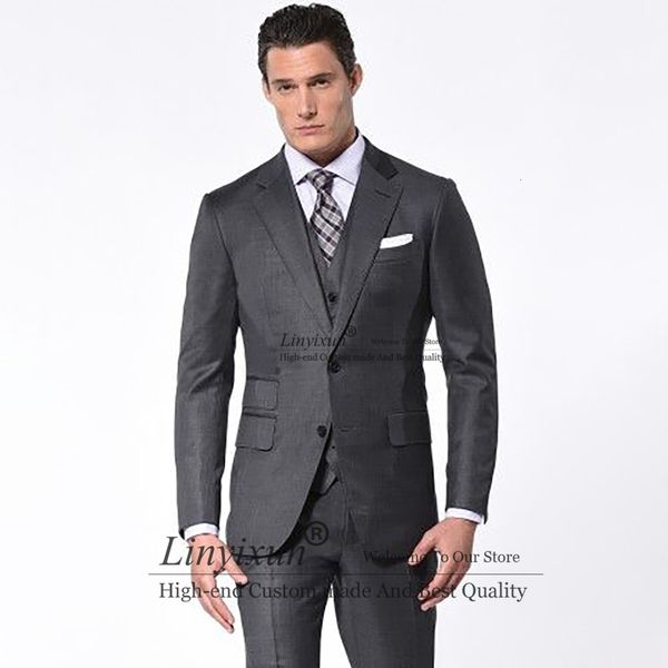 mens suits blazers fashion grey for men slim fit business blazer masculino wedding groom tuxedo 3 piece daliy jacket vest pants costume homm, White;black
mens suits blazers fashion grey for men slim fit business blazer masculino wedding groom tuxedo 3 piece daliy jacket vest pants costume homm, White;black