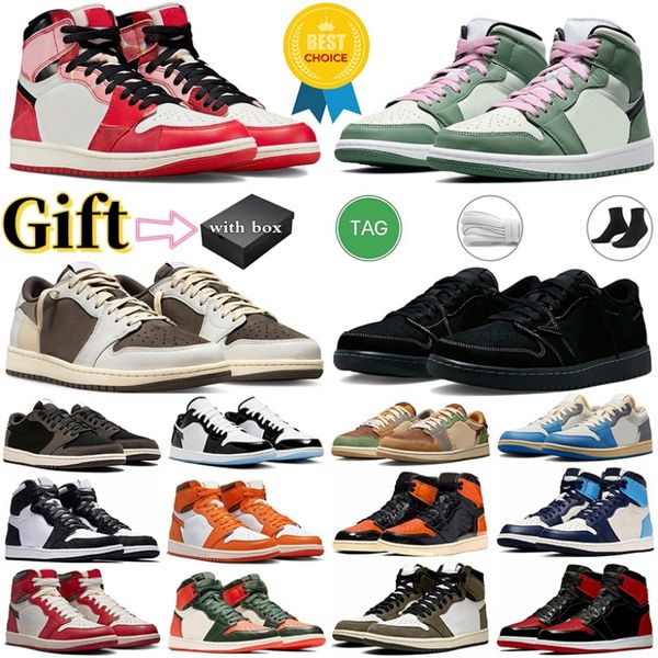with box jumpman 1 high basketball shoes 1s dutch green lost found reverse mocha black phantom bred patent hyper royal taxi men women sneake
with box jumpman 1 high basketball shoes 1s dutch green lost found reverse mocha black phantom bred patent hyper royal taxi men women sneake