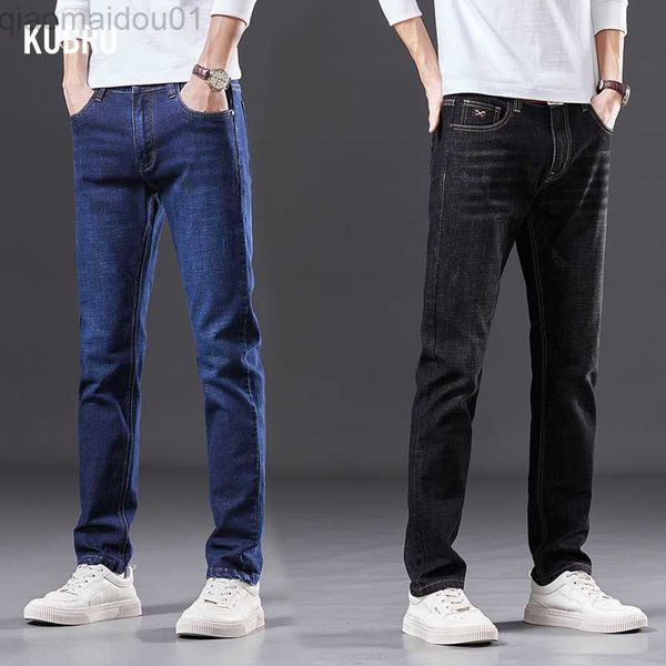 men's pants kubro slim straight stretch denim fashion classic youth men's business casual jeans comfortable trousers pantnes hombr, Black
men's pants kubro slim straight stretch denim fashion classic youth men's business casual jeans comfortable trousers pantnes hombr, Black