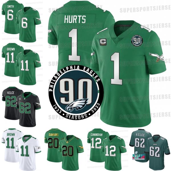 1 jalen hurts eagles kelly green jersey 2023 90th patch philadelphias football jerseys 62 jason kelce 6 devonta smith brian dawkins a.j. bro, Black;red
1 jalen hurts eagles kelly green jersey 2023 90th patch philadelphias football jerseys 62 jason kelce 6 devonta smith brian dawkins a.j. bro, Black;red