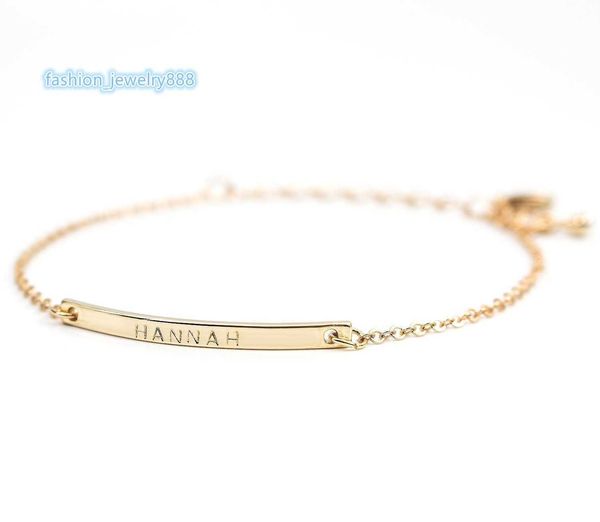 chain 16k gold your name bar bracelet - personalized gift gold plated bar delicate hand stamp bridesmaid wedding graduation gift, Black
chain 16k gold your name bar bracelet - personalized gift gold plated bar delicate hand stamp bridesmaid wedding graduation gift, Black