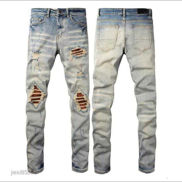 mens jeans distressed ripped biker jean slim fit motorcycle denim pants for men fashion designer pantss hip hop men##, Blue
mens jeans distressed ripped biker jean slim fit motorcycle denim pants for men fashion designer pantss hip hop men##, Blue