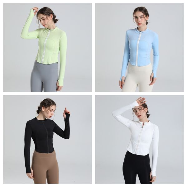 autumn and winter fashion long sleeve quick dried fitness running yoga women's slim zipper cardigan sports coat, White;red
autumn and winter fashion long sleeve quick dried fitness running yoga women's slim zipper cardigan sports coat, White;red
