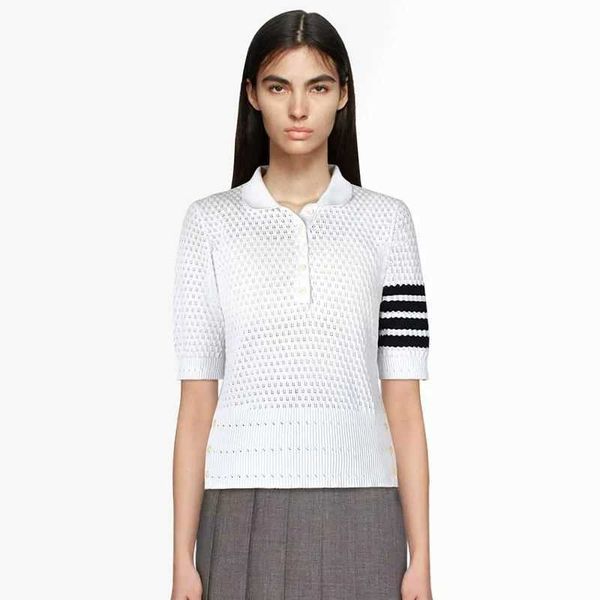 bonzero hollow mesh breathable polo shirt women's all cotton slim fit waist small fresh knitted short sleeves, Black;brown
bonzero hollow mesh breathable polo shirt women's all cotton slim fit waist small fresh knitted short sleeves, Black;brown