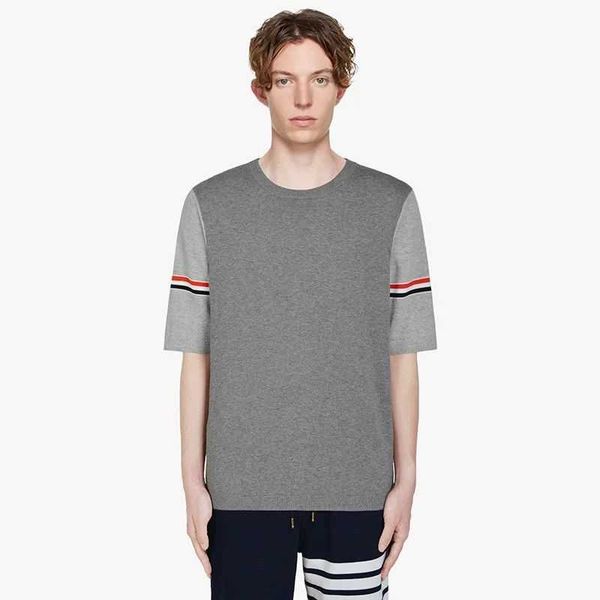 bonzero patchwork color contrast pure cotton knitted t-shirt for men and women handsome retro loose striped men's round neck short slee, Black;brown
bonzero patchwork color contrast pure cotton knitted t-shirt for men and women handsome retro loose striped men's round neck short slee, Black;brown