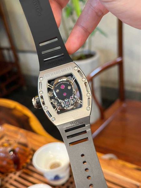 designer rm052 real tourbillon watch fantasic superb men wrist watches 8hyl high-end quality mechanical uhr ntpt all carbon fiber case montr, Slivery;brown
designer rm052 real tourbillon watch fantasic superb men wrist watches 8hyl high-end quality mechanical uhr ntpt all carbon fiber case montr, Slivery;brown