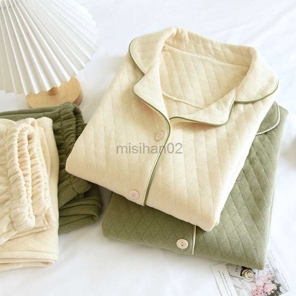 women's sleep lounge warm couple pajamas three-layer quilted autumn winter sleepwear set thicken air cotton casual men's home clot
women's sleep lounge warm couple pajamas three-layer quilted autumn winter sleepwear set thicken air cotton casual men's home clot