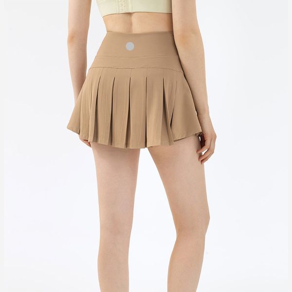 ll brand designer women sports pleated skirts high waisted solid anti glare quick dry lycra outdoor tennis yoga skirts running golf skorts
ll brand designer women sports pleated skirts high waisted solid anti glare quick dry lycra outdoor tennis yoga skirts running golf skorts