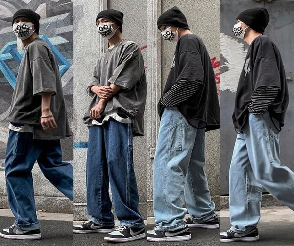 men039s jeans autumn men hip hop solid denim full length straight loose male allmatch trendy baggy retro leisure cowboy trouse9014666, Blue
men039s jeans autumn men hip hop solid denim full length straight loose male allmatch trendy baggy retro leisure cowboy trouse9014666, Blue