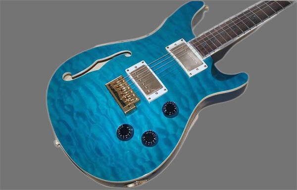 custom 22 private stock brazilian limited blue qulited maple holllow body prs electric guitar abalone neck binding & birds fingerboard inlay
custom 22 private stock brazilian limited blue qulited maple holllow body prs electric guitar abalone neck binding & birds fingerboard inlay