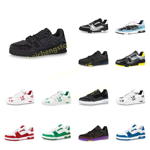trainer sneaker virgil casual shoes calfskin leather abloh black white green red blue leather overlays platform outdoor walking low sneakers, White;red
trainer sneaker virgil casual shoes calfskin leather abloh black white green red blue leather overlays platform outdoor walking low sneakers, White;red