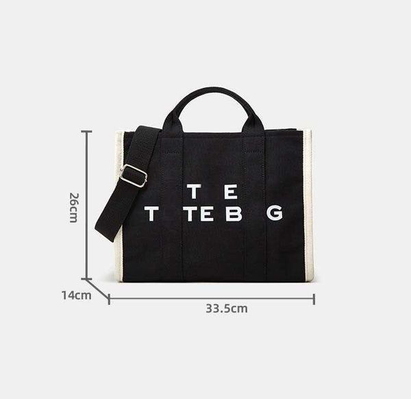 2023 new simple fashion letter canvas tote bag portable shopping bag trendy shoulder bag crossbody letter print
2023 new simple fashion letter canvas tote bag portable shopping bag trendy shoulder bag crossbody letter print