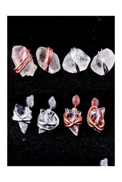 stud earring jewelry healing crystals quartz sier gold point women girls natural stone handmade earrings drop delivery otjao8982881, Golden;silver
stud earring jewelry healing crystals quartz sier gold point women girls natural stone handmade earrings drop delivery otjao8982881, Golden;silver