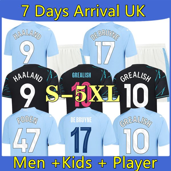 23 24 s-5xl haaland soccer jerseys player version sterling grealishmans mans cities mahrez fans de bruyne foden football shirt kids kit set, Black;yellow
23 24 s-5xl haaland soccer jerseys player version sterling grealishmans mans cities mahrez fans de bruyne foden football shirt kids kit set, Black;yellow