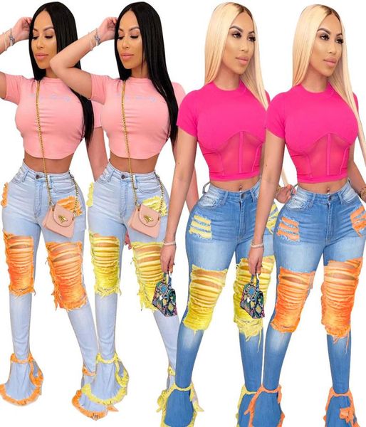 women bell bottom jeans hole denim flared long pants trousers ripped full length leggings bodycon streetwear stylish clothing5644974, Blue
women bell bottom jeans hole denim flared long pants trousers ripped full length leggings bodycon streetwear stylish clothing5644974, Blue