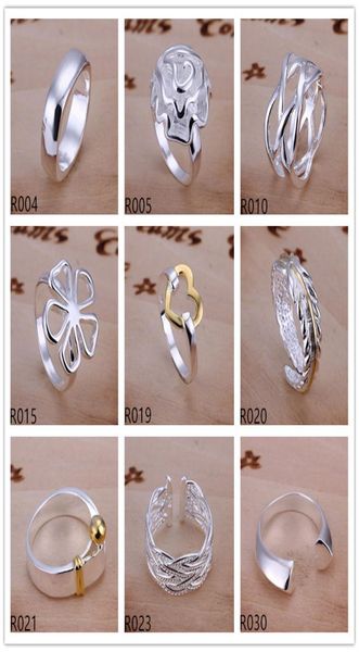 high grade sterling silver plated rings 10 pieces mixed style925 silver ring gtr2 factory direct 6236716
high grade sterling silver plated rings 10 pieces mixed style925 silver ring gtr2 factory direct 6236716