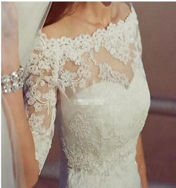 elegant off the shoulder lace appliques wedding bridal jackets half sleeves bolero wraps custom made white ivory 20187595947
elegant off the shoulder lace appliques wedding bridal jackets half sleeves bolero wraps custom made white ivory 20187595947