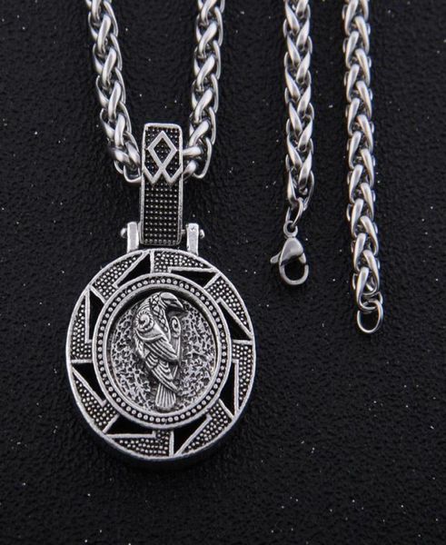 pendant necklaces odin bear wolf raven talisman amulet viking necklace wicca bird jewelry knot runes neckless wiccan pagan men wom1713675, Silver
pendant necklaces odin bear wolf raven talisman amulet viking necklace wicca bird jewelry knot runes neckless wiccan pagan men wom1713675, Silver