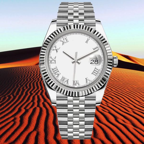 mens mechanical watches 36 41mm automatic 904l stainless steel luminous waterproof 28 31mm quartz women watch couples style classic montre d, Slivery;brown
mens mechanical watches 36 41mm automatic 904l stainless steel luminous waterproof 28 31mm quartz women watch couples style classic montre d, Slivery;brown