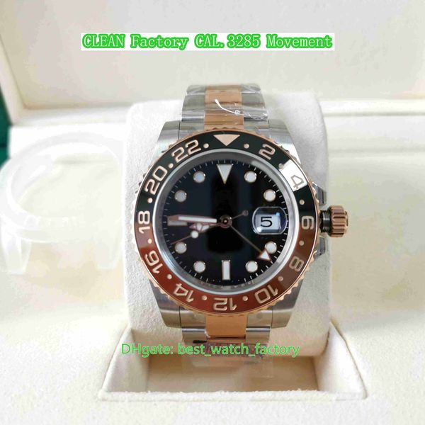 clean factory mens watch cf super version 40mm gmt 126711 126711chnr 18k gold cerachrom bezel watches cal.3285 movement mechanical automatic, Slivery;brown
clean factory mens watch cf super version 40mm gmt 126711 126711chnr 18k gold cerachrom bezel watches cal.3285 movement mechanical automatic, Slivery;brown