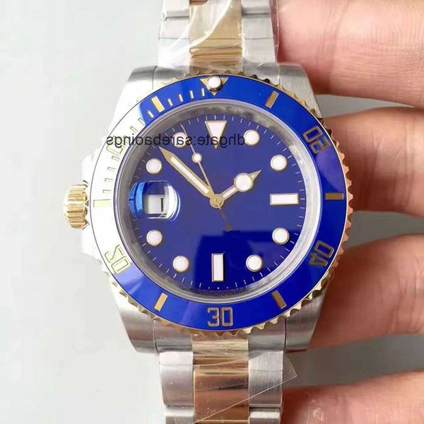 steel quality watch automatic mechanical 40mm two tone k gold color ceramic bezel blue dial glide lock flod clasp sapphire glass mens wristw, Slivery;golden
steel quality watch automatic mechanical 40mm two tone k gold color ceramic bezel blue dial glide lock flod clasp sapphire glass mens wristw, Slivery;golden
