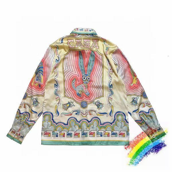 mens casual shirts silk rabbit full print casablanca shirt men women hawaii beach 230726, White;black
mens casual shirts silk rabbit full print casablanca shirt men women hawaii beach 230726, White;black